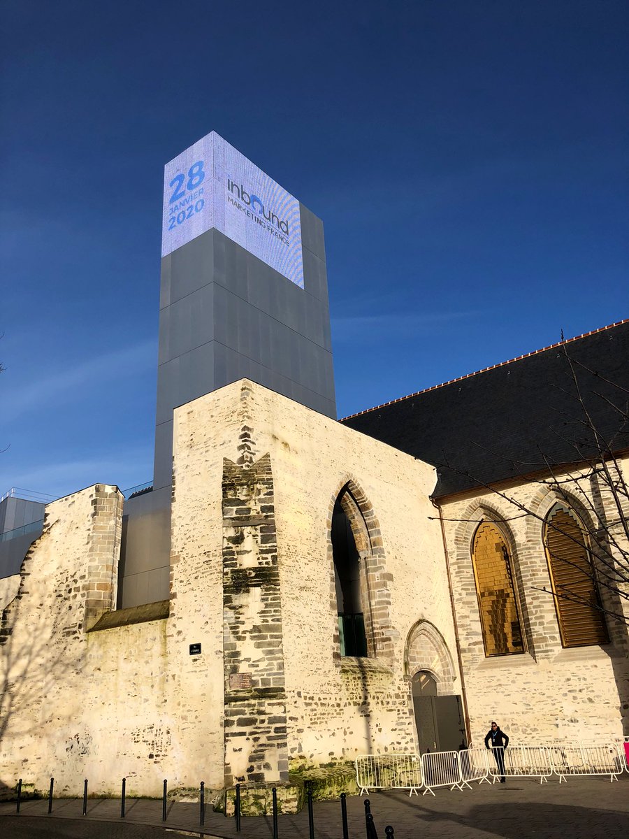Après Barcelone, Boston, la .... #Bretagne. Comme chaque année, #Rennes devient capitale de l’#inboundmarketing !
70 speakers du monde entier, 1200 professionnels pour réinventer le marketing et partager les clés du digital. 
👏👏👏<a href="/MichelBrebion/">Michel Brebion</a> #IMF20 #emojibzh