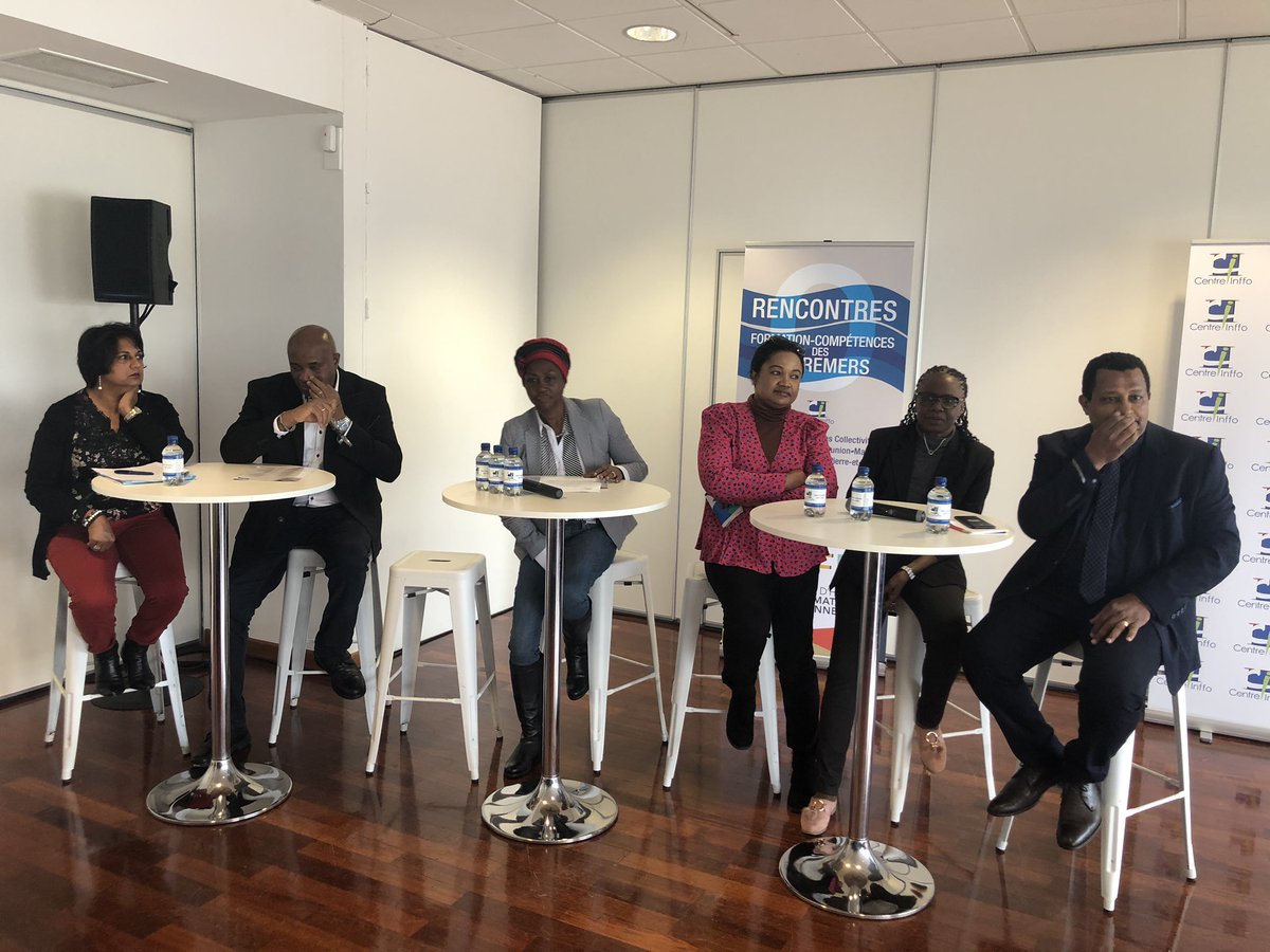 centreinffo's tweet photo. #RFCO 1ère table ronde sur les stratégies formation dans les territoires ultramarins avec :
✅Francine Carius
✅Mariame Said
✅Aurélio Amaurin
✅Annick Petrus-Ferga
✅Richard Talbot
✅Sylvaine Latchimy https://t.co/qjPsbFU6b6