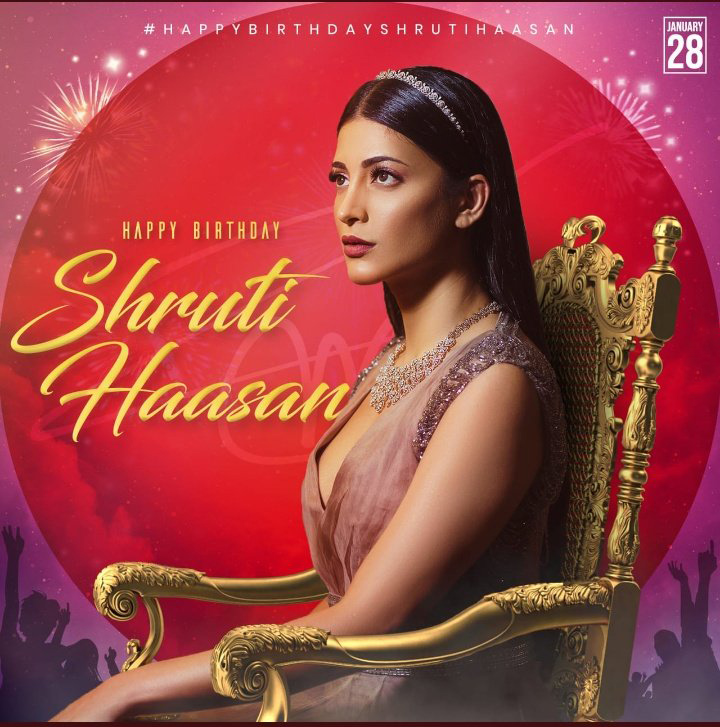 Happy Birthday Shruti Hassan      