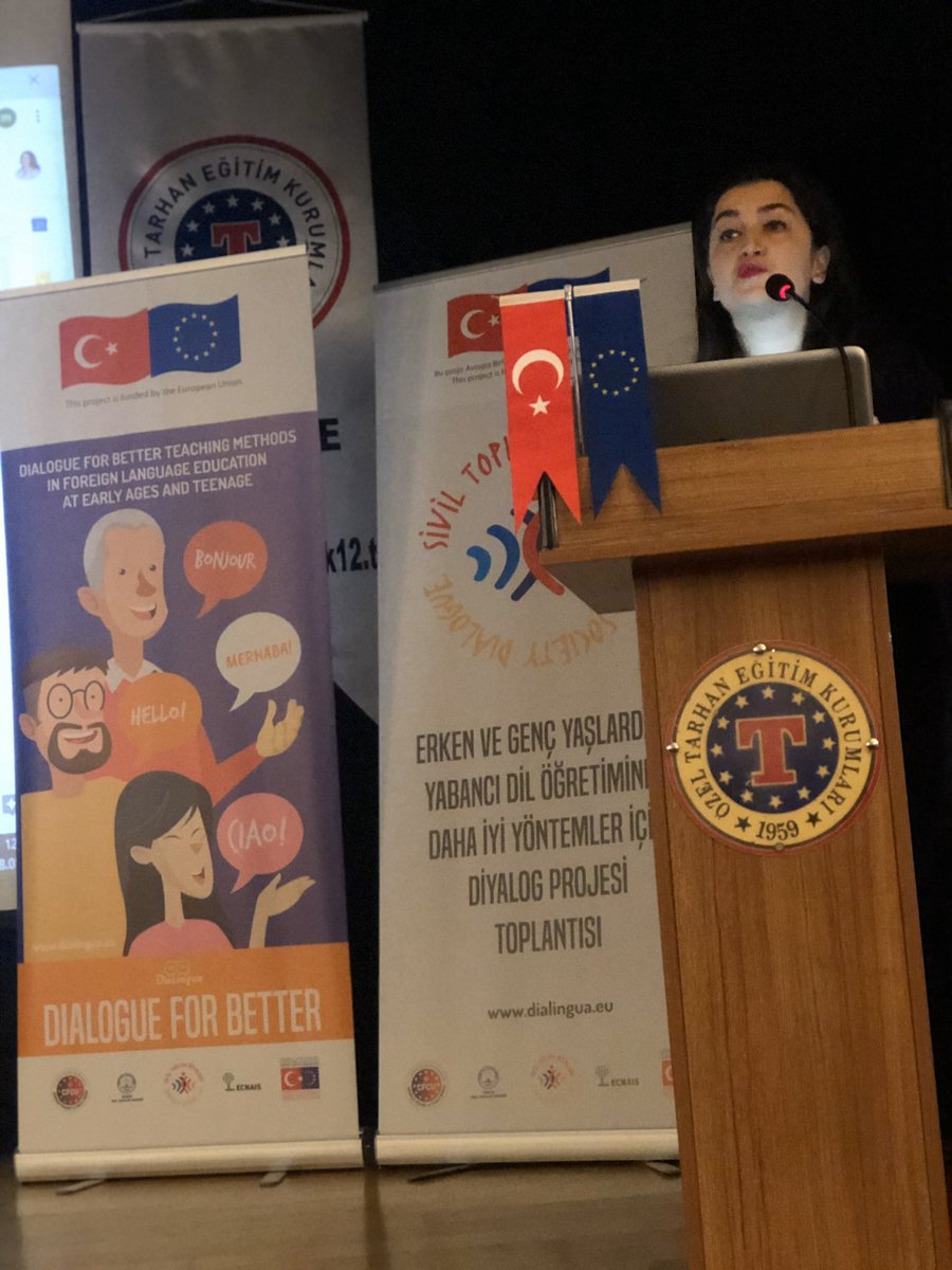 mona_aykul's tweet photo. 2nd Day -@DiaLinguaEU Final Workshop @Aysegul_Kaban and her geoup present their ideas and suggestions for reading skills in English lessons🤩 #dialingua #istanbulfinalworkshop #istanbulfinalcalistayi #tozok #ecnais #siviltoplumdiyalogu #abbaskanligi https://t.co/c9la0aa7Zg