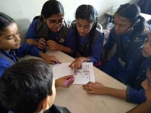 school_prestige's tweet photo. Report on science spectacular "Our scientific power has outturn our spiritual power"                            The aim of conducting this competition was to enhance thinking skills of students by asking higher order thinking skill questions with the intent to make them think https://t.co/uhTXVKglp1