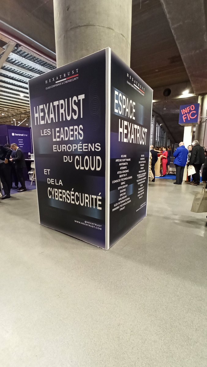 L'ouverture du <a href="/FIC_eu/">karen</a> c'est maintenant ! 

Retrouvez-nous sur l'espace <a href="/Hexatrust/">HEXATRUST</a> 🚀 

L'équipe <a href="/6cure/">6cure</a> vous attend avec le sourire pour échanger sur vos problématiques de protection DDoS et DNS 🔐

📍stand A7-28 

#FIC2020 #FIC #cybersecurite #CyberSecurity #DDoS