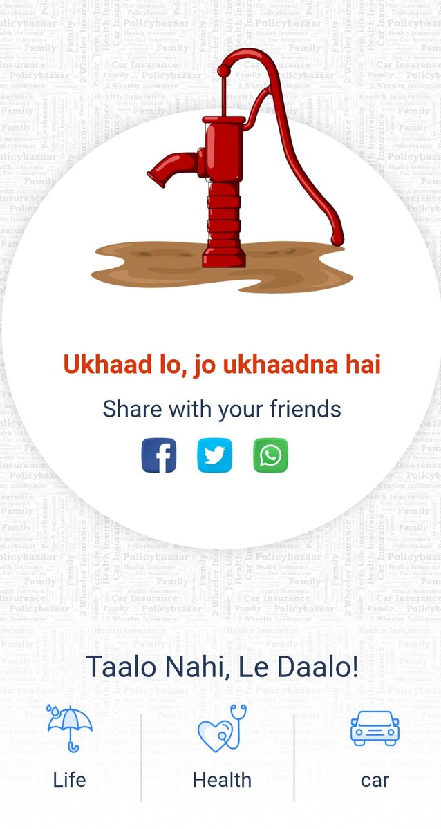 kaziashraf007's tweet photo. I got *Ukhaad lo, jo ukhaadna hai* in #KyaCharacterHai campaign by @policybazaar .Check yours now Kya Character Hai https://t.co/xykkJH3FM0 https://t.co/bHeIAqtGv2