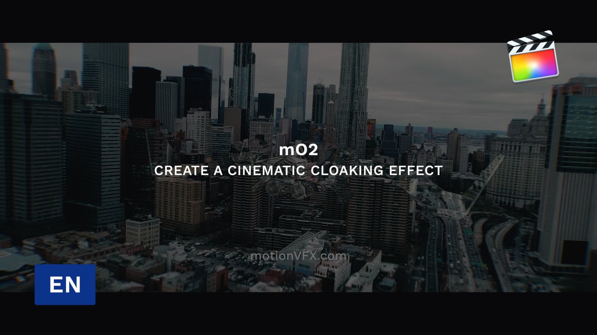 motionVFX's tweet photo. New Tutorial! Creating a cinematic cloaking effect in FCPX using mO2 Plugin: https://t.co/R2niKki8Vq

#FCPX #mO2 #FinalCutProX #3D #animation #texture #light #cloaking #VFX #compositing  #mFilmLook #spacejet #predatoreffect #LUT3D #mLUT #invisibility #invisible #camouflage https://t.co/n58i1cFuoU