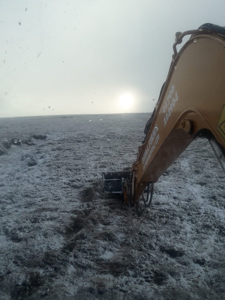 terra_ltd's tweet photo. The peat resoration works are continuing today in the North Pennines despite the chilly weather. #teamterra #peatrestoration #moorlandrestoration https://t.co/4g8o0pQIIb