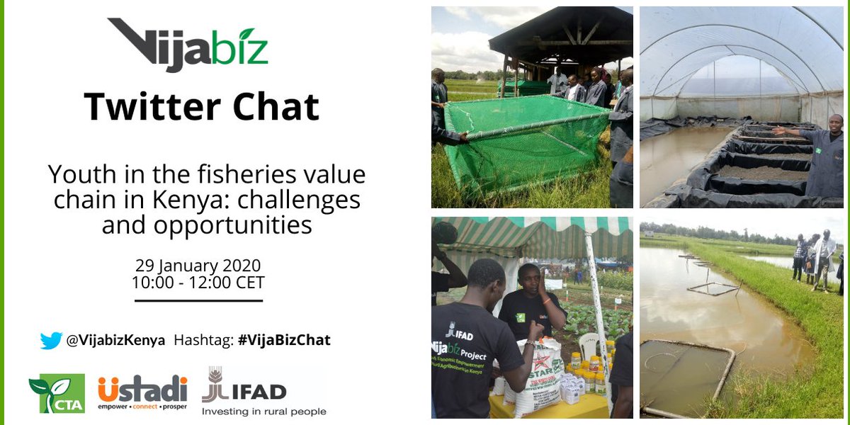 CTAflash's tweet photo. #TweetChatAlert
Don't miss out on the next๐ปvirtual conversation with @VijabizKenya project beneficiaries, as they share their experiences in the ๐fisheries value chain.
Catch us tomorrow for the next #VijabizChat edition at 1000CET! https://t.co/im2hpoIc0q