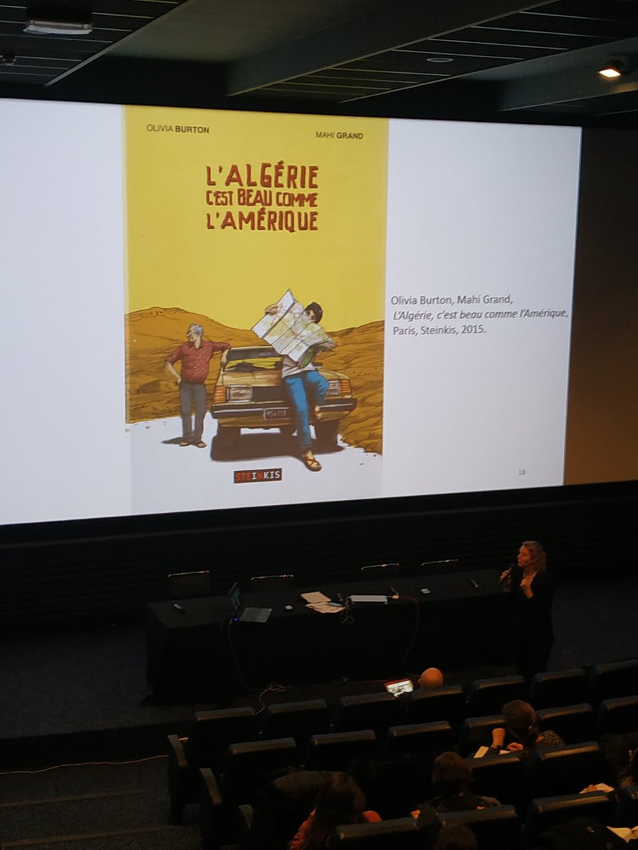 StephaneLastere's tweet photo. "L'aventure des voyages mémoriels" intervention d' #IsabelleDelorme
#PREACBD @CiteBd @canope_16 @dsden16 https://t.co/Ld6WCTzq1m