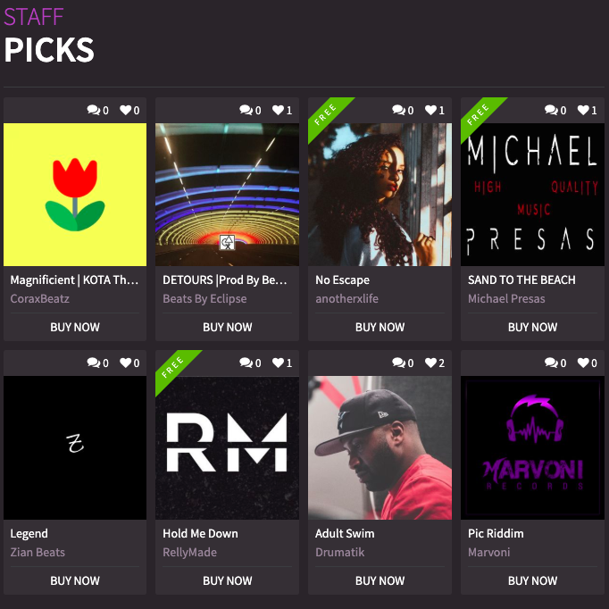 airbit's tweet photo. Big congrats to all this week's staff picks! @CoraxBeatz @djeclipseBBE anotherxlife @Aleoustraxxx Zian Beats @RellyMade @_drumatik_ @MarvoniRecords 🙌 Hear them all on the Marketplace homepage! 🚀 https://t.co/cUkECCUWiV https://t.co/9STaVbBvXz