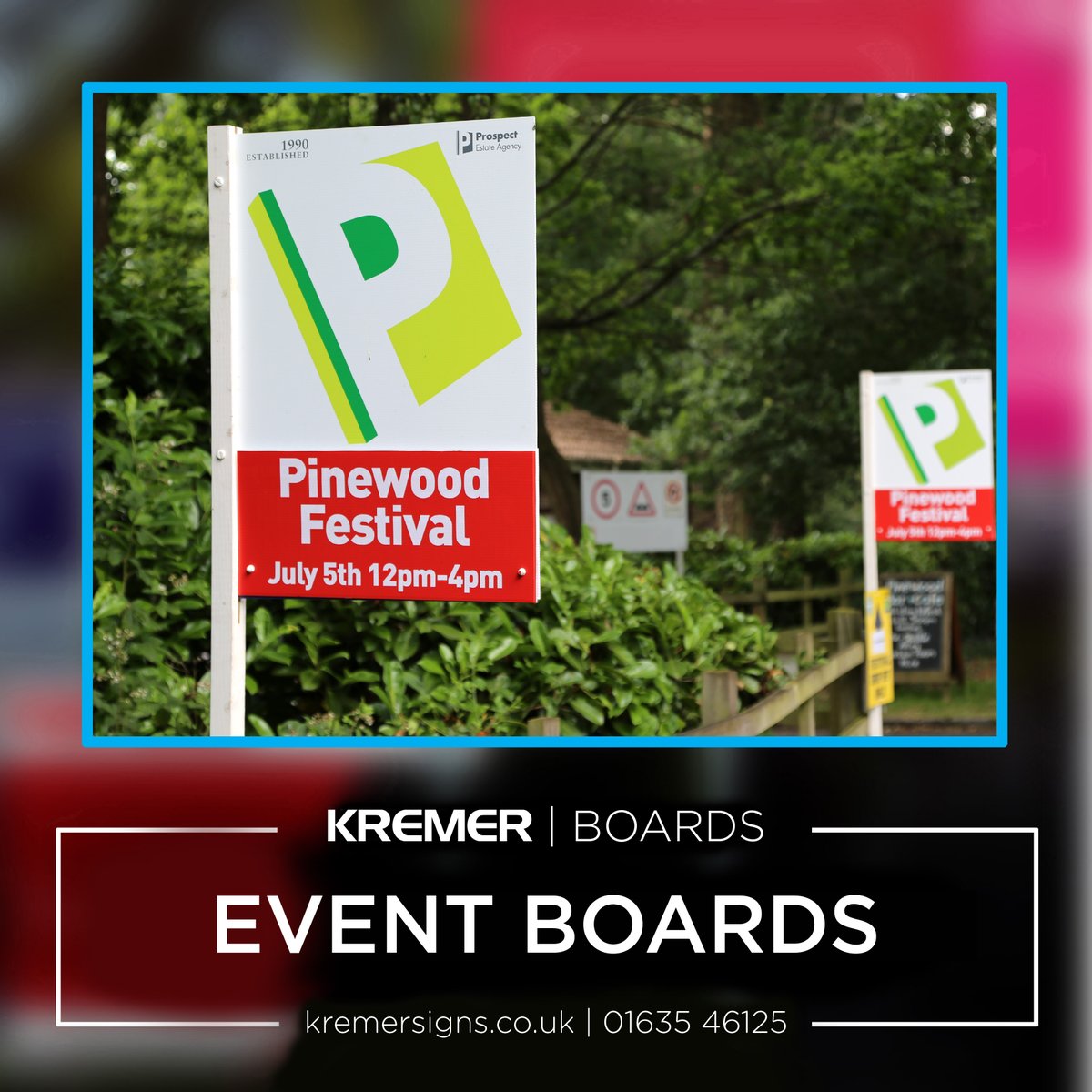 KremerSignsUK's tweet photo. πͺ Thinking of Sponsoring a Local Event? πͺ
Event Boards are the perfect way for an agent to increase brand awareness, and to show your charitable side to the local community.
π 01635 550022
π§ sales@kremersigns.co.uk
#EventSigns #Signage #Events #Supplier #EstateAgents https://t.co/gBqI4VVQLp