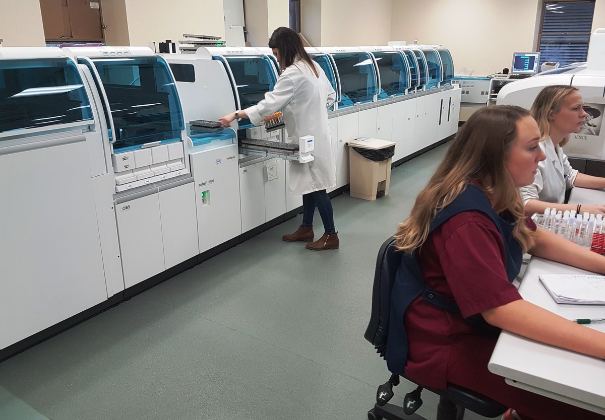 Today we are showing you where the Monitor My Health team is based - in the innovative NHS #Exeter Clinical #Laboratory. Here our customer samples are tested using state of the art, equipment generating over 50,000 results every day! #health #thyroid #science #TuesdayThoughts