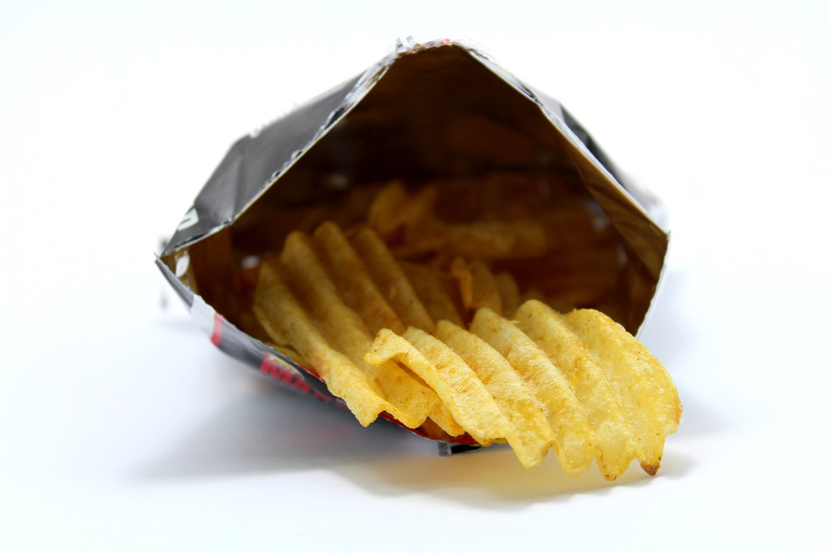 A packet of crisps