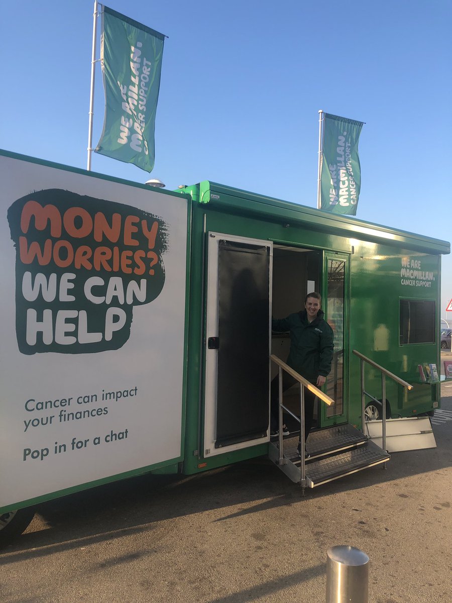 PennineBSU's tweet photo. Here's hoping tomorrow, Wed 28 Jan, will have blue skies when we are with @macmillancancer @MacmillanYorks in the Information Bus at @Tesco in #Batley. Come learn how to #knowwhatsnormal so you spot changes early.@Batleywhatson @BatleySmile @BatleyRLFC @Batley_News @BatleyLabour https://t.co/n4gXKDBOs3