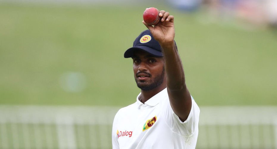 NondescriptsCC's tweet photo. #ZIMvSL | Once again, our very own talented bowler, Lasith Embuldeniya four wickets (4-182, 42.3 ov.) to dismiss the Zimbabweans to 406-10 in their first innings.
Score: ZIM 406-10 (115.3 Overs, RR: 3.51, 495 minutes)
#MaroonFire https://t.co/CY9DRsLc1U