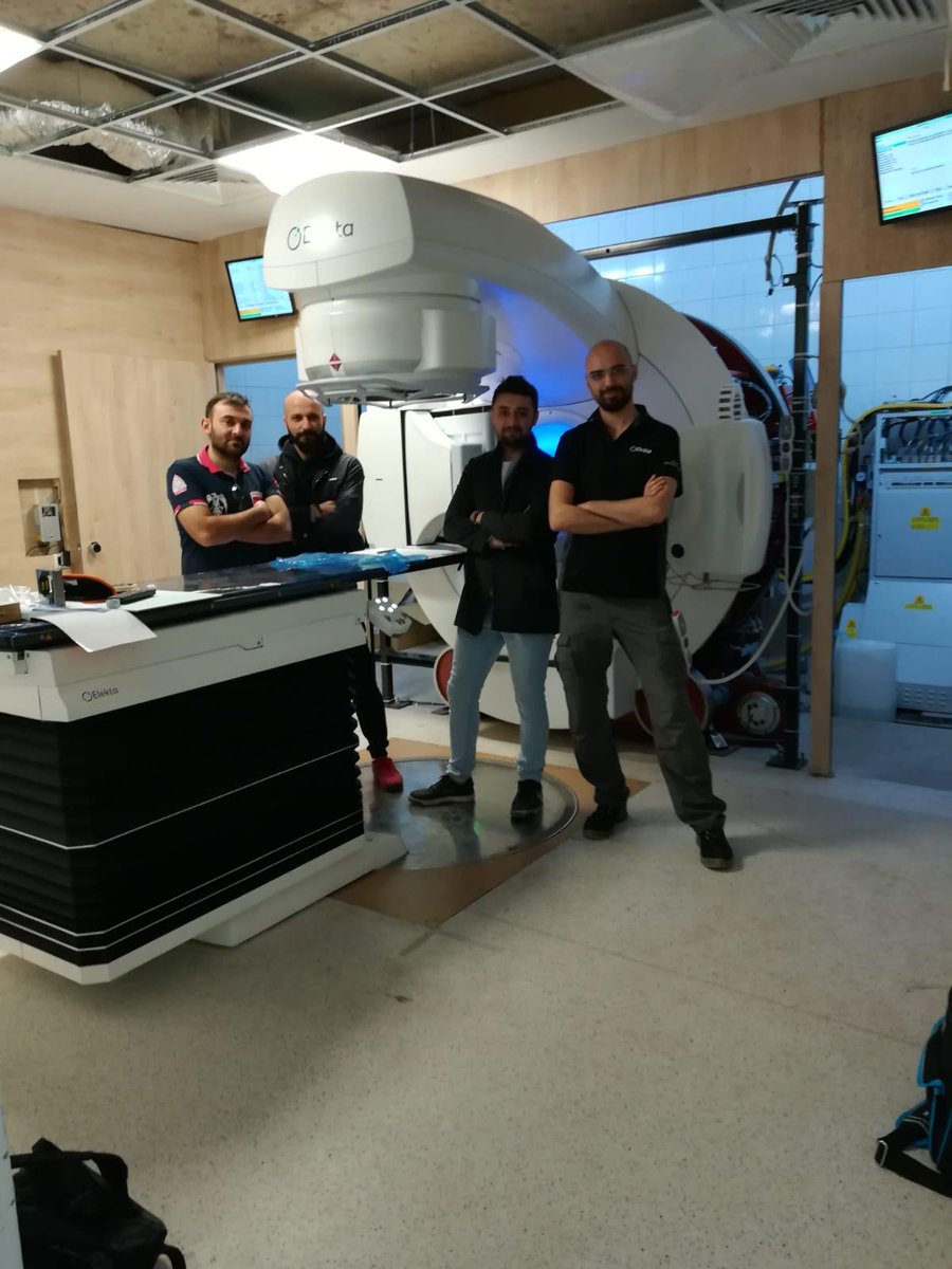oncotechmedical's tweet photo. Versa HD Phase1 Ryad Oncologia Clinique. Casablanca, Morocco. #oncoteam #Elekta #InfinityLinac #oncology #radiotheraphy #cancerfighters #Linac #VersaHD https://t.co/Vl8Lkc7mXh