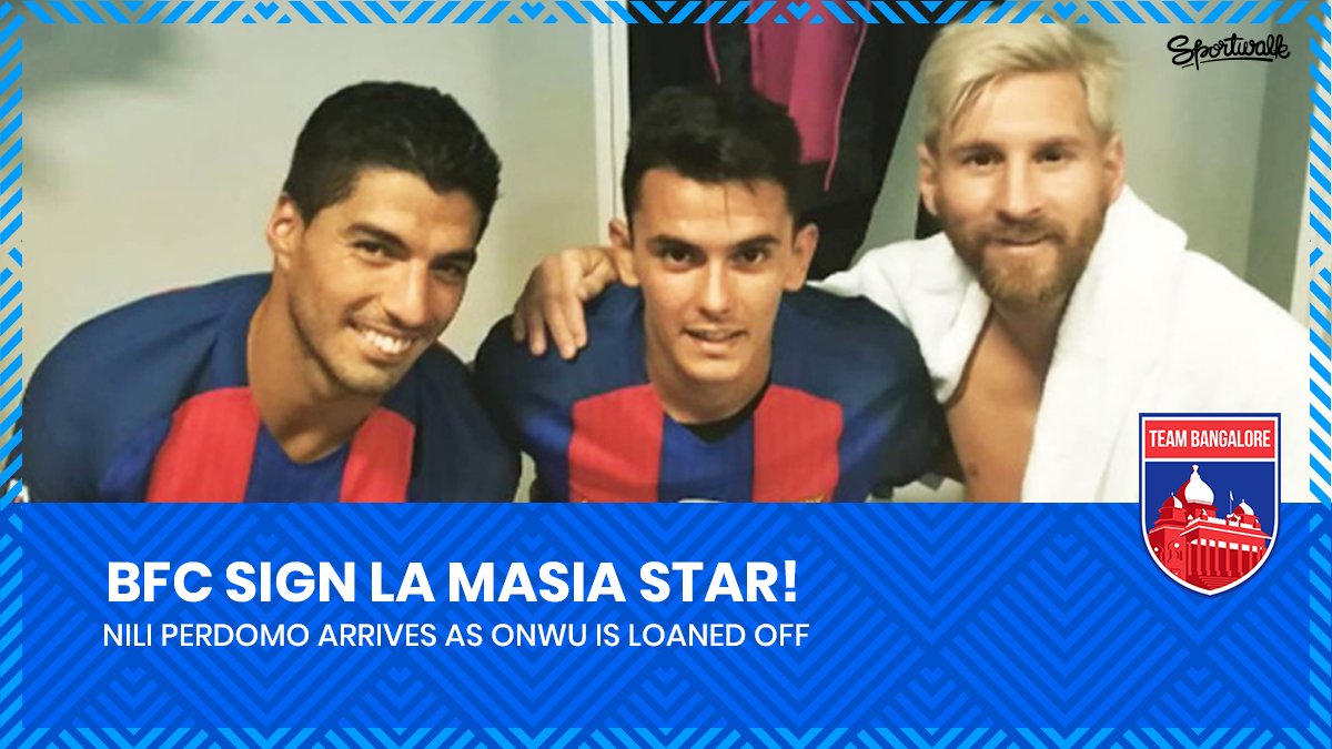 teambangaloreIN's tweet photo. 🤩 SUPERSTAR ON BOARD! Former Barca graduate Nili Perdomo is @bengalurufc 's latest signing this season.
📸 Barcelona | #bfc #bengalurufc #windowtransfer #transferwindow #indianfootball #fcbarcelona #barca #football #heroisl #letsfootball #truelove #sportwalk https://t.co/t62AoKGg33