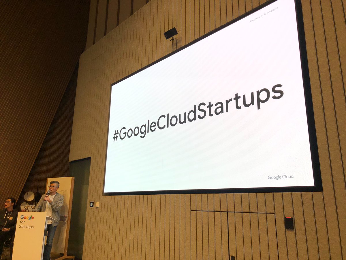 ytk141's tweet photo. 今日は #GoogleCloudStartups に参加してます!!
このあともろちゃん@morx3x が、STUDIOのGCP活用方法について発表します!! https://t.co/ERxbne1kbe