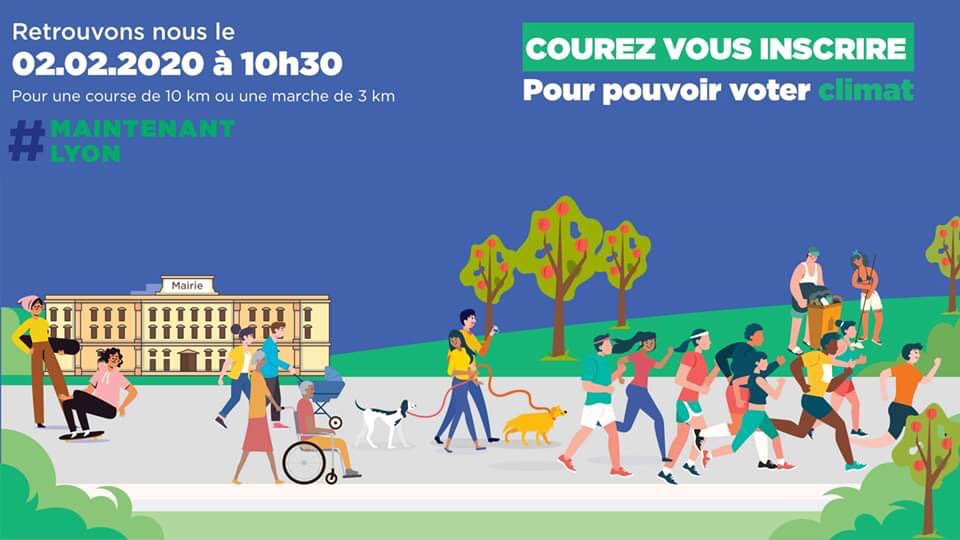 Avoir avoir marché pour le climat, cette fois-ci on court ! RDV 10h30 sur les marches de Guillotiere ce Dimanche facebook.com/events/s/coure… #maintenantlyon #courezvousinscrire #Municipales2020 #municipaleslyon