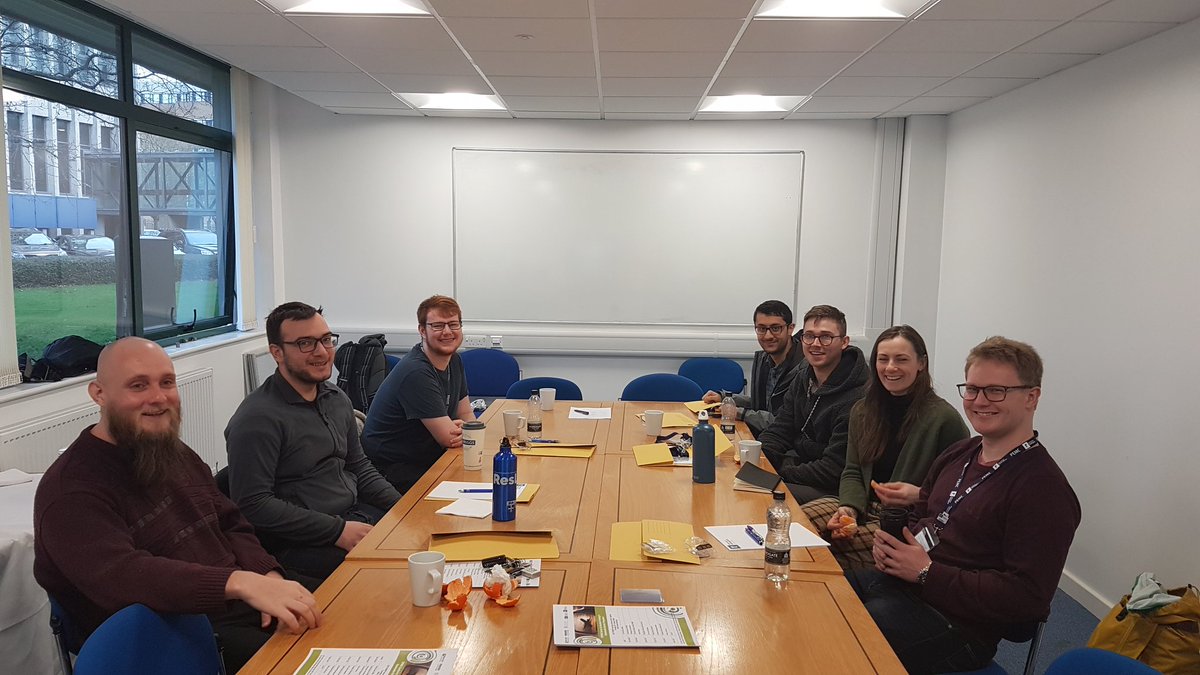 GroupPemc's tweet photo. PEMC is delighted to welcome students who are part of @SEPCDT to Nottingham. Holding an induction for the group this morning, coffee and biscuits on the go 😁 https://t.co/SMU5BUl2h5