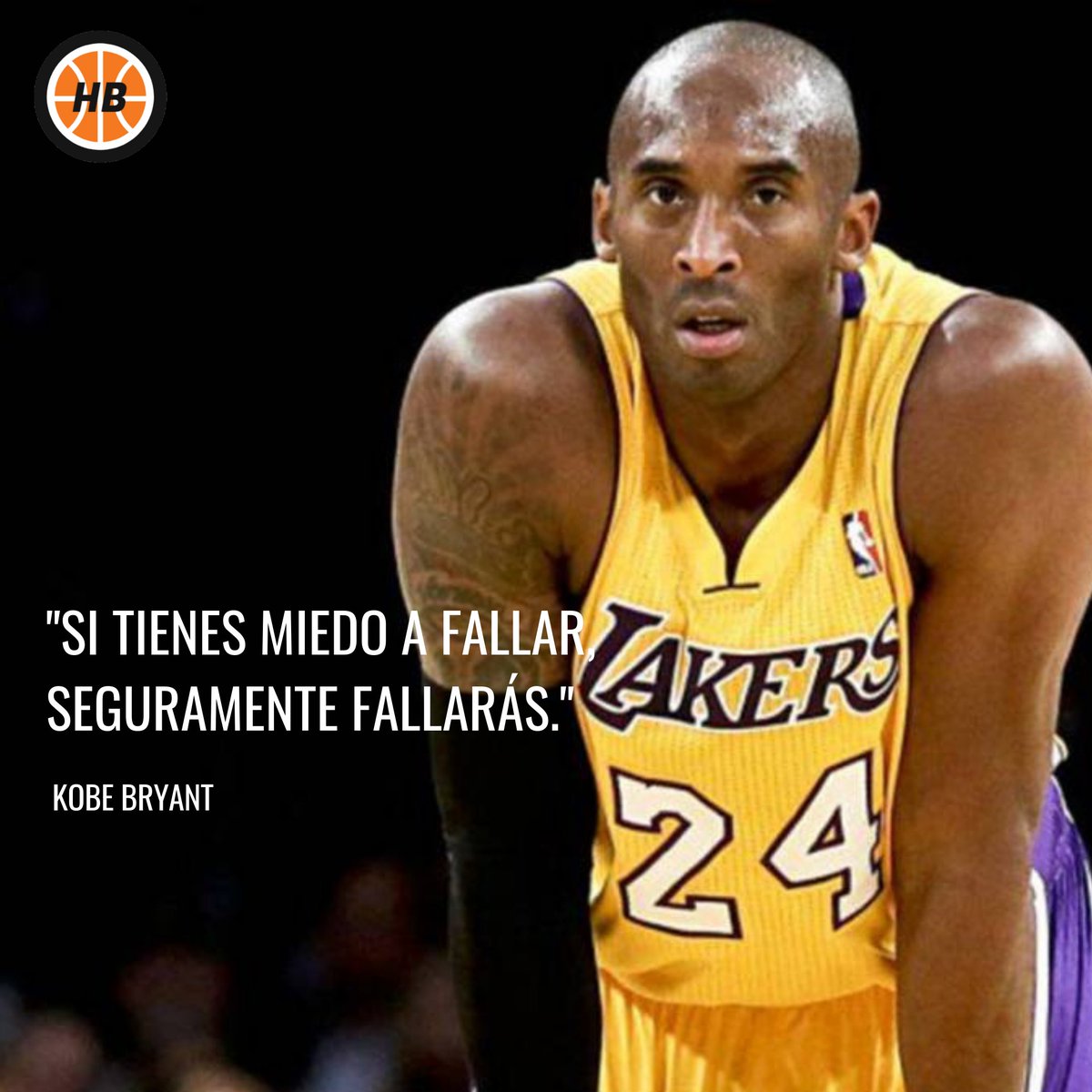 hoopbaloncesto's tweet photo. #FrasesHB Las leyendas nunca mueren. Mamba 8+24🏀 https://t.co/sKCkhWF6NN