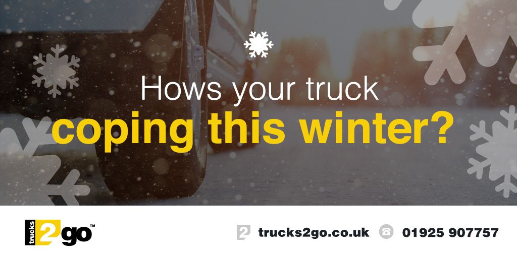 How is your truck coping this winter?

Might be time for an upgrade - check out our wide range of new and used trucks available to buy NOW!

buff.ly/36DfSza
