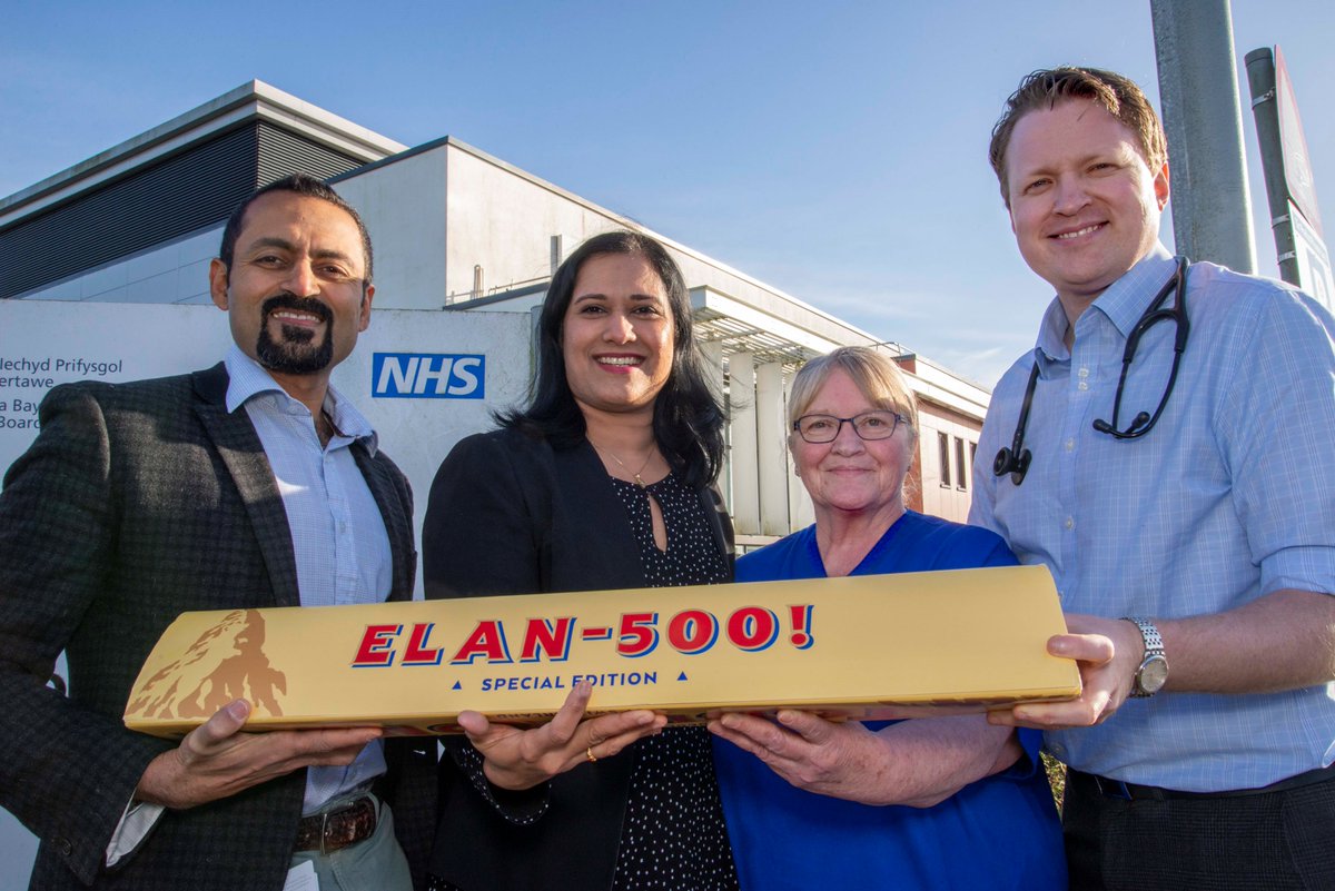 Well done to a Morriston Hospital team that has hit the top spot in an international research study into stroke. Morriston has recruited
more patients than anywhere else in the UK sbuhb.nhs.wales/news/swansea-b…