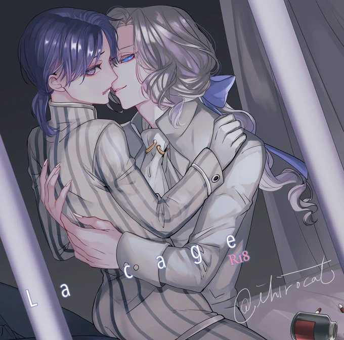 催ロル表紙描き終わった 