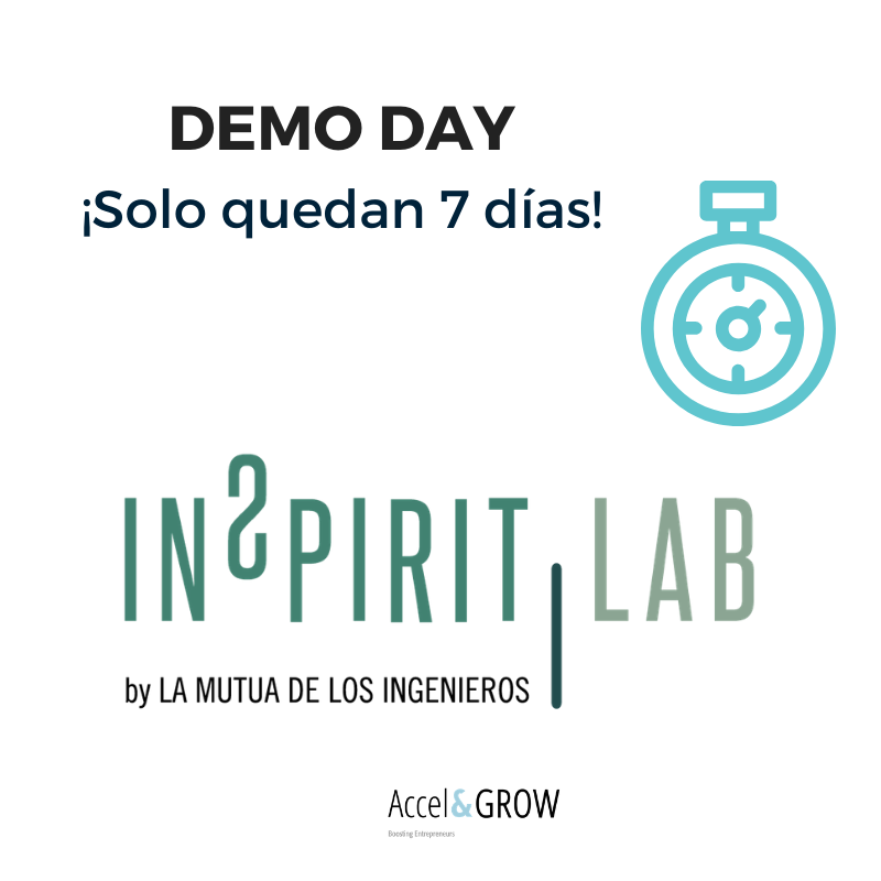 GrowAccel's tweet photo. Sólo quedan 7 días para el Demo Day de #InspiritLab. ¿Estás listo? Inscripciones: https://t.co/7ax60OOxaT https://t.co/9Awc9TuRQo