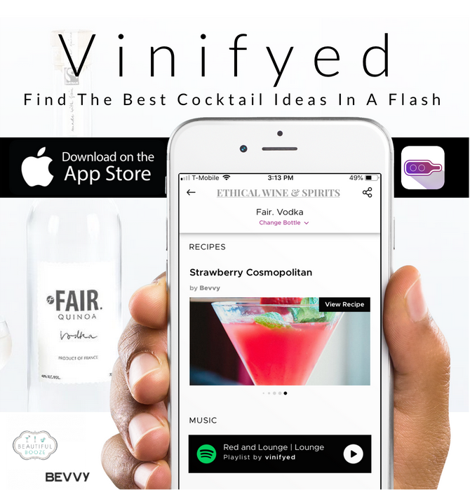 VinifiedApp's tweet photo. Les #spiritueux sont des produits complexes consommés seuls ou en #cocktail🍸 L'essor de ces derniers les rends plus accessibles. Grâce à nos partenaires, nous proposons 10 recettes par fiche. De quoi goûter et regoûter vos produits ! Merci à @Bevvyco &amp; @Beautifulbooze🍹 https://t.co/GKtdIT07F1