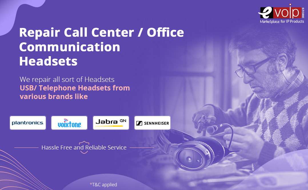 EvoipstoreC's tweet photo. Evoipstore introduces headsets repair and maintenance services.
https://t.co/wcHlU7IBXT

#headsetmaintenance #repairingservices #headsetrepairing #businessheadsets #headsets #voipsolution #voipsolutionsindia #voipsolutionprovider #evoip #callcenterheadsets #technology #evoipstore https://t.co/mEc9ZOjAfd