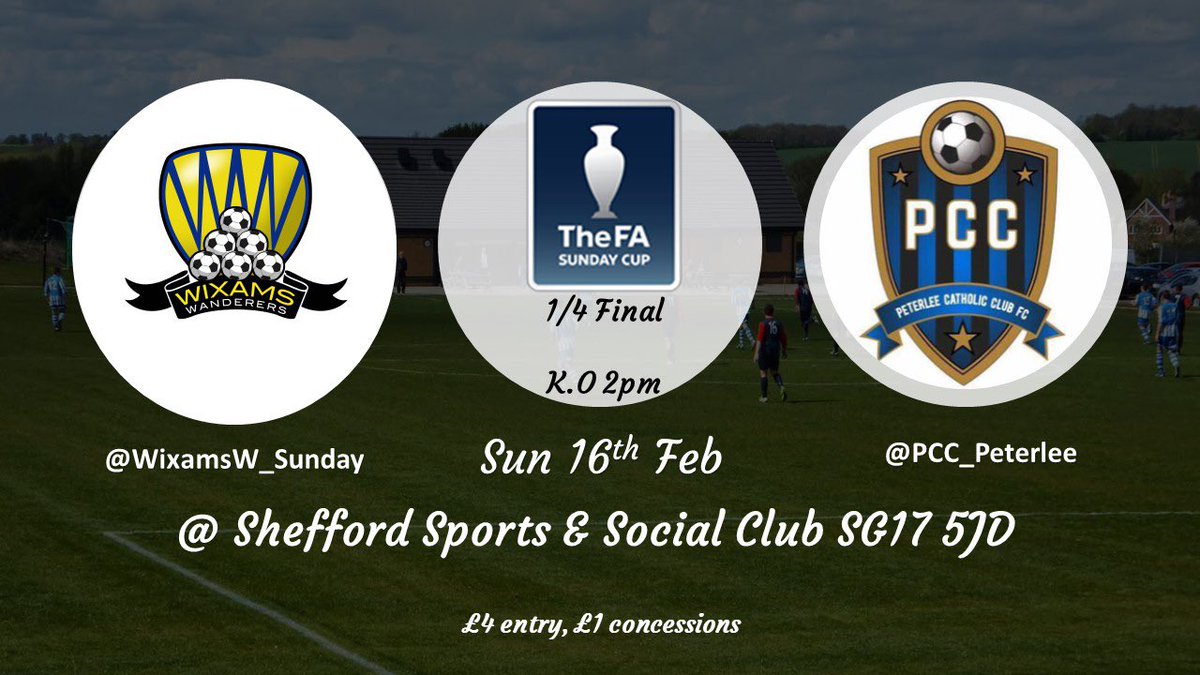 WixamsW_Sunday's tweet photo. @FASunday_Cup confirmed details vs @PCC_Peterlee https://t.co/PD6c8bKgT0