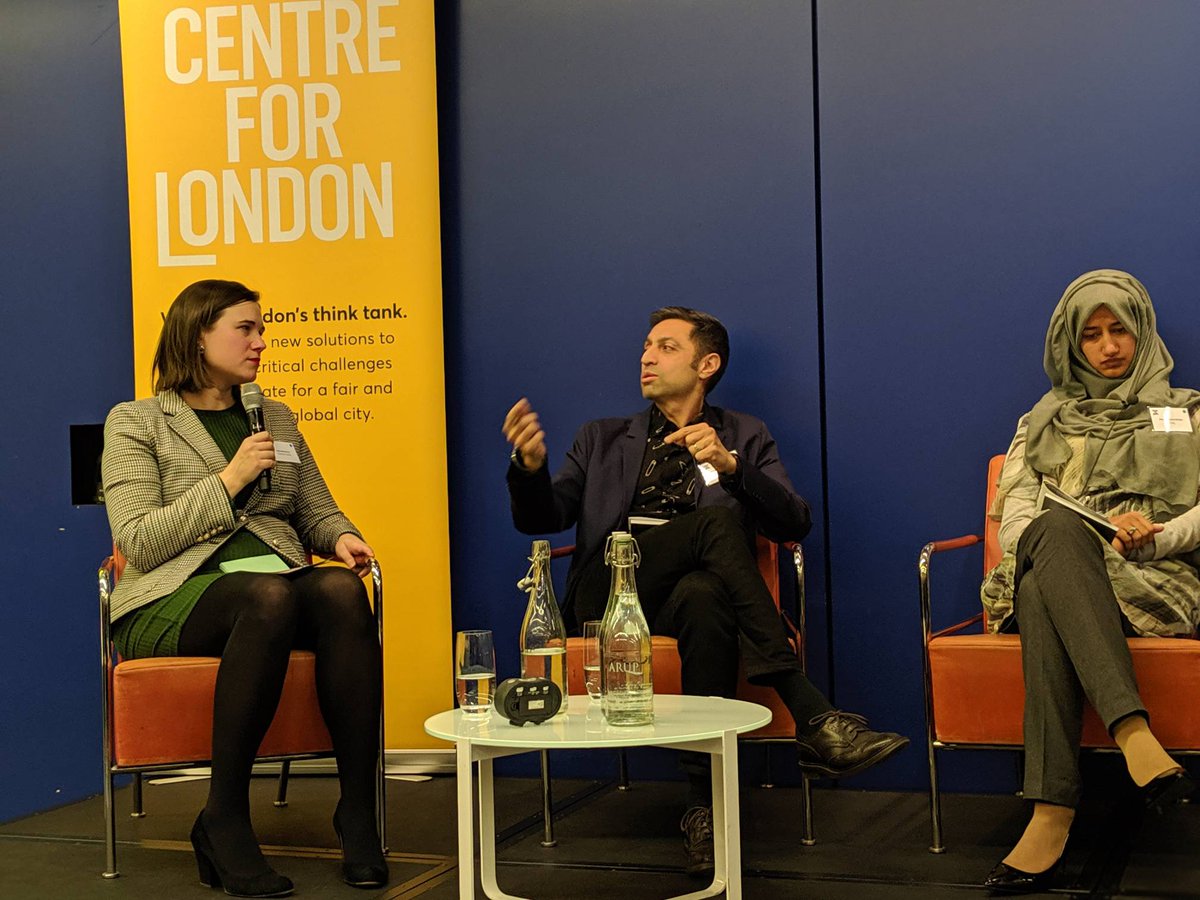 Hawkins_Brown's tweet photo. As architects we design for the building to change in 50 years' time, but this often doesn't get utilised when the site then gets sold on. What if there was an agreed strategy between the landowner and the local authority on future development, says @Harbinderbirdi #LDNMobility https://t.co/uWl3WJZlVE