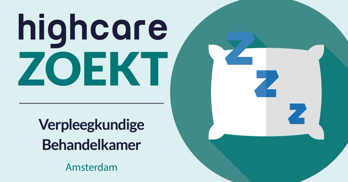 Kom jij een ziekenhuis voor drie maanden uit de brand helpen op de behandelkamer? Voor meer informatie kijk naar de vacature: buff.ly/38IOT6l

#werkenbij #highcare #vacature #ziekenhuis #uitslaapkamer