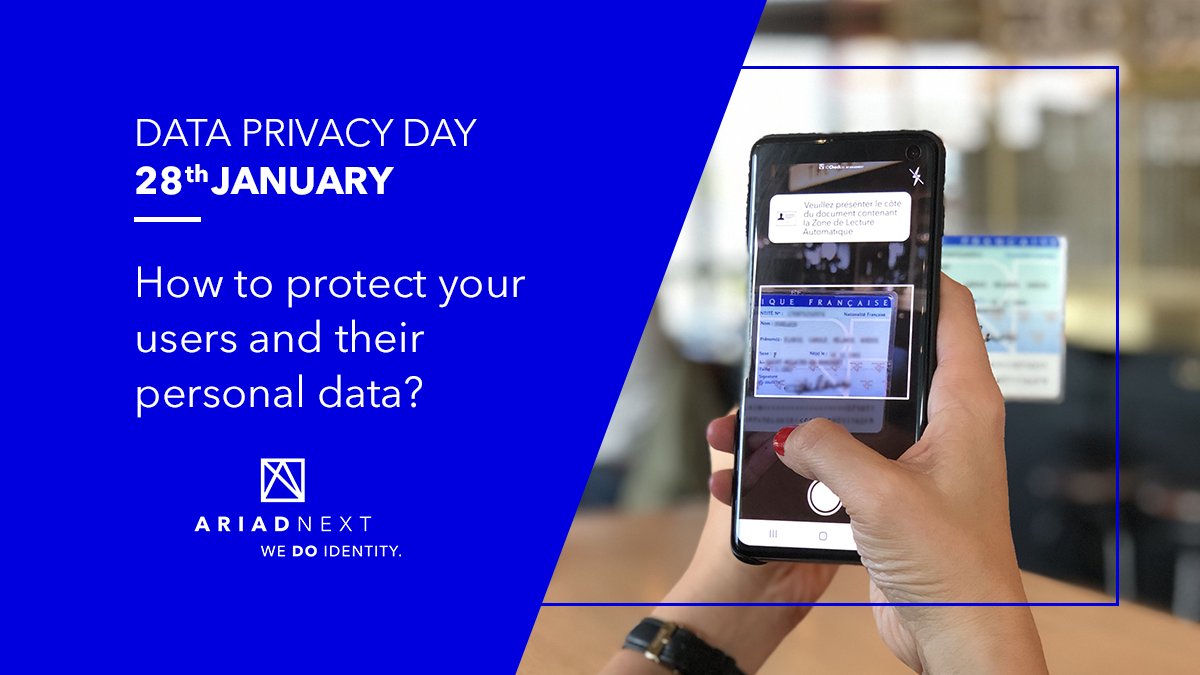 IDnow_France's tweet photo. [🔒 #ACTU] Find out how our https://t.co/3nHN5aqm8X solution can help you to protect your customers from identity theft, while ensuring compliance with personal data protection regulations ➡ https://t.co/GFTcHIpSNr

#JPD2020 #RGPD #compliance #data #DPD2020 #DataPrivacyDay https://t.co/knhGZq6Mcu