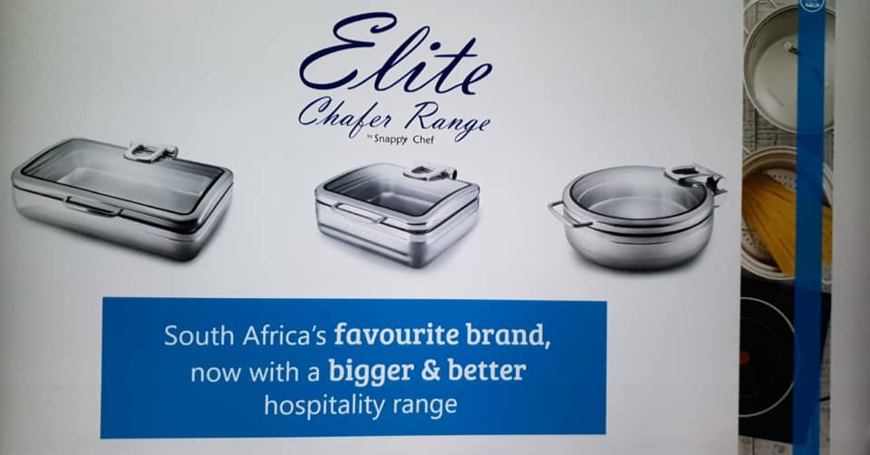 sa_chefs's tweet photo. We have been waiting patiently for the big reveal.
The Snappy Chef Chafer dish is finally here!
South Africa's favourite brand, now with a bigger and better hospitality range.

Thank You to Craig Roff and Marius Kok from Snappy Chef.

#SnappyChef
#SAChefs https://t.co/Vzy6cmDfpd