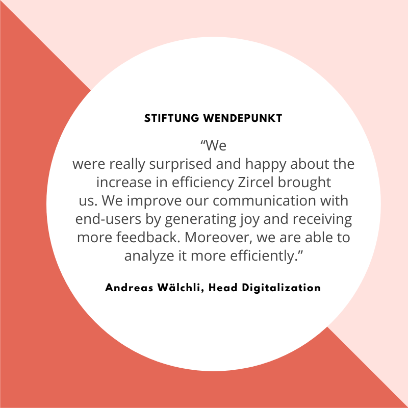 zircel_'s tweet photo. We are really proud of the positive Feedback we got so far from Stiftung Wendepunkt! 🥳🤩

Want to find out how we increased their efficiency?
Read about the Use Cases of them in this blogpost: https://t.co/JNPMkW2SIr https://t.co/8oNypTi47Z