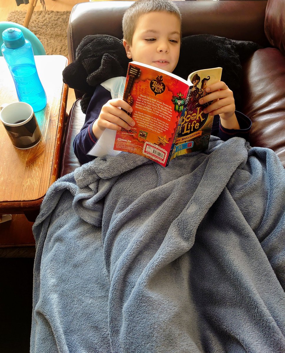 AmazingCrystal9's tweet photo. @StAndrewsBenn Patrik is sick / diarrhea / but reads in home because he loves to read.
If Patrik reads this book, he get the next book. :) https://t.co/4sdHS5Kwg1