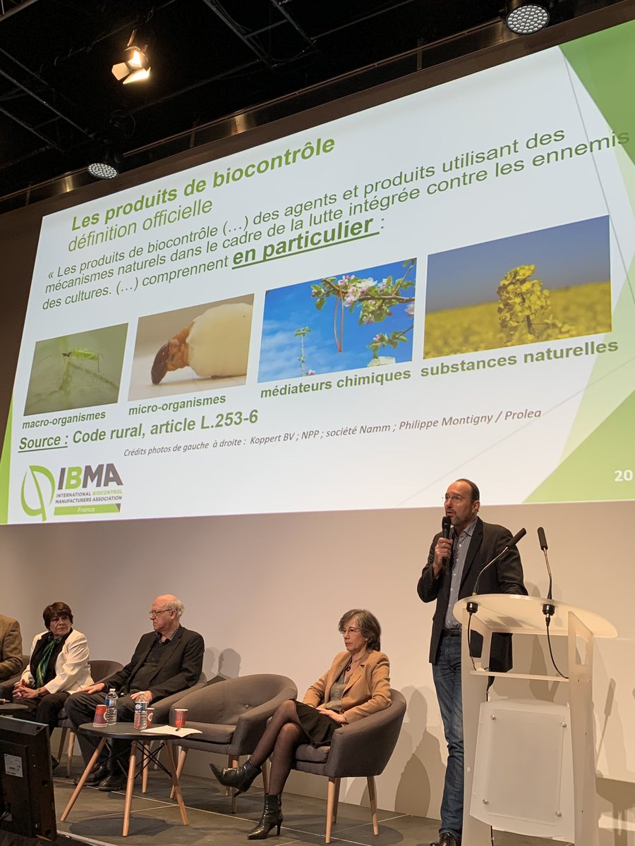 AcademieAgri's tweet photo. « le #biocontrole a sa place dans le concept #one #health » explique Antoine Meyer @IBMAFrance @IBMAgl https://t.co/GbxK9qbnNW