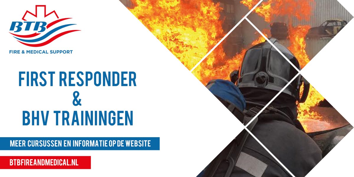 Wij hebben er zin in! Van woensdag t/m vrijdag staan wij met <a href="/BTB_BHV/">BTB BHV opleidingen</a> op de @beursfacilitair in de <a href="/jaarbeurs/">Jaarbeurs</a> Wij zien u graag in onze stand op standplaats B33. Wij vertellen u graag alles over onze First Responder &amp; BHV opleidingen... hopelijk tot dan!
ow.ly/J95n50xzlGZ