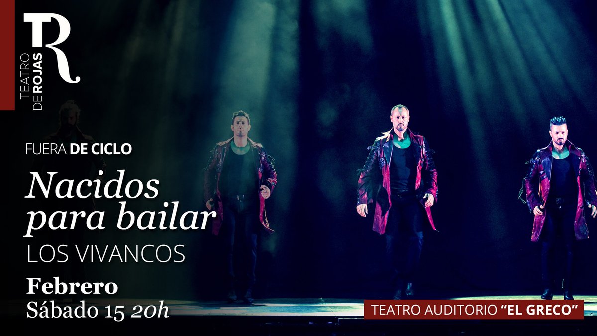 Desde hoy puedes adquirir las entradas para la actuación de <a href="/LosVivancos/">Los Vivancos</a> en el Teatro-Auditorio "El Greco".

teatroderojas.es/es/espectaculo…