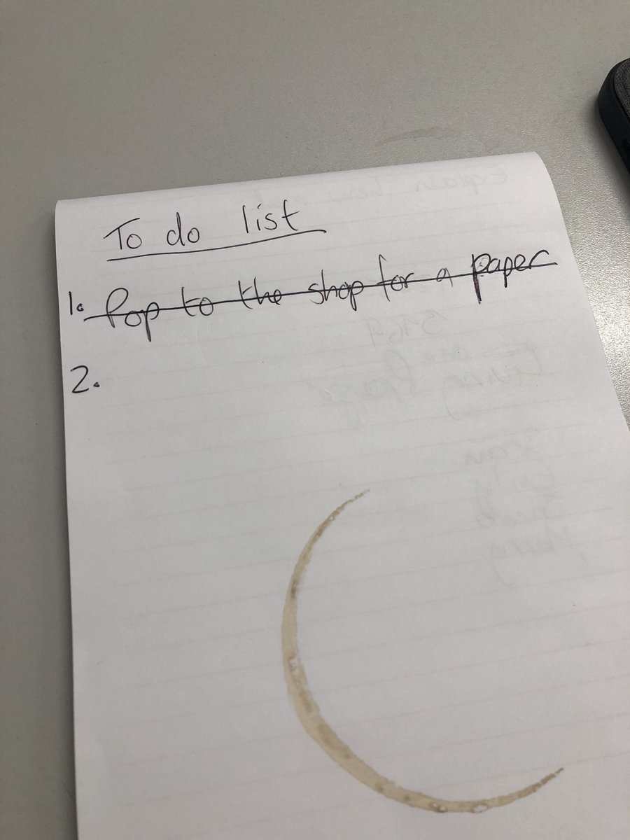 deacytweets's tweet photo. This is good news for me as I can now cross everything off my extensive to-do list! https://t.co/hwcTyKvnNB