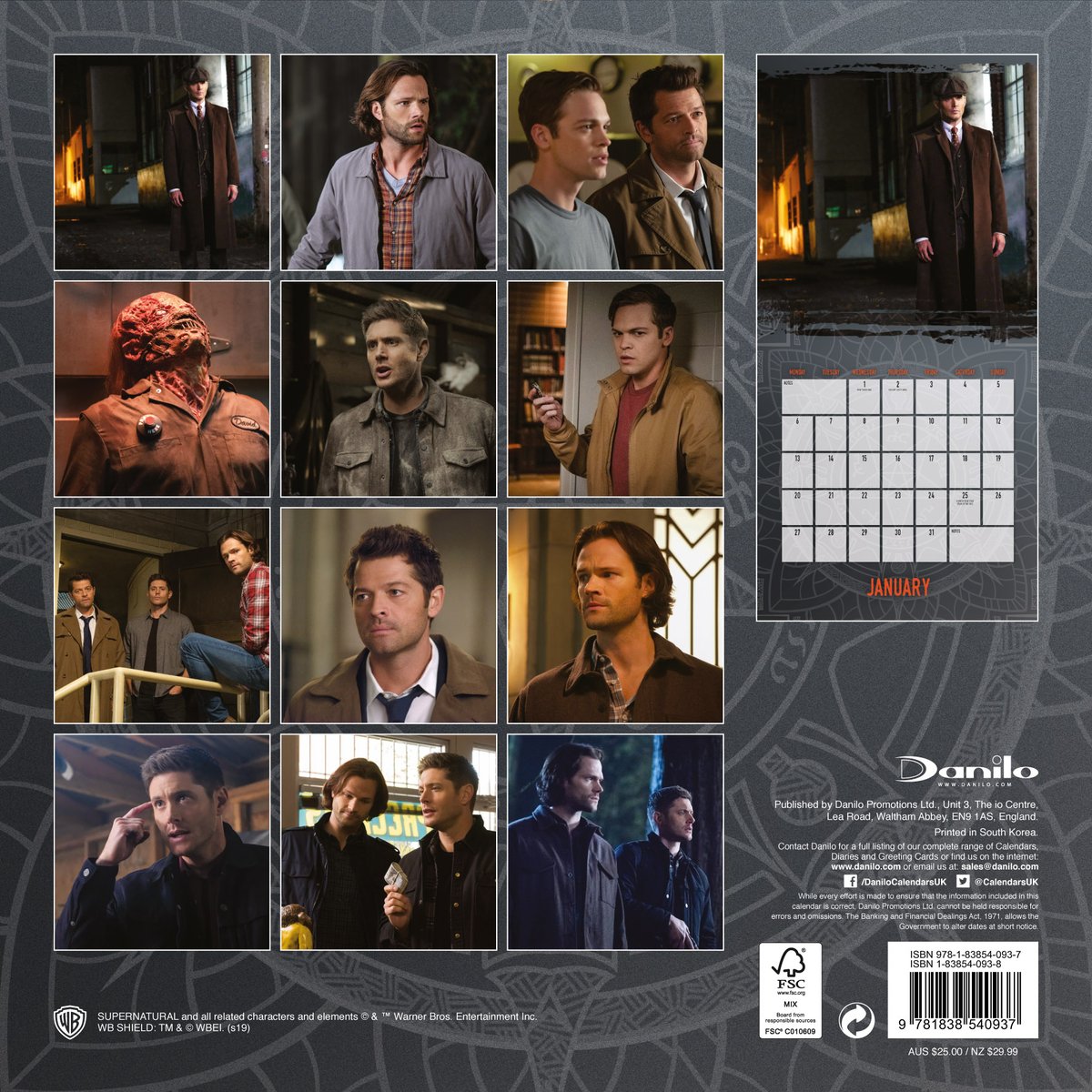GrangeOfficial's tweet photo. Official Supernatural Calendar 2020 https://t.co/NtFEGXHP9e