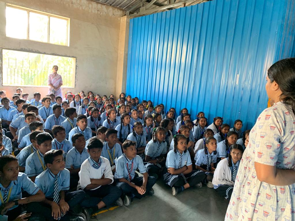 ChildScheme's tweet photo. Pinky Darji and Princess Thomas two of the local girl champions of Daman District participated in the Celebration of “BBBP- a week-long special campaign” in U.T. of Daman District. They enthusiastically motivated the school students and community on 23th Jan 2020. @Minhas1Rakesh https://t.co/Vq0DMJ0Nfe