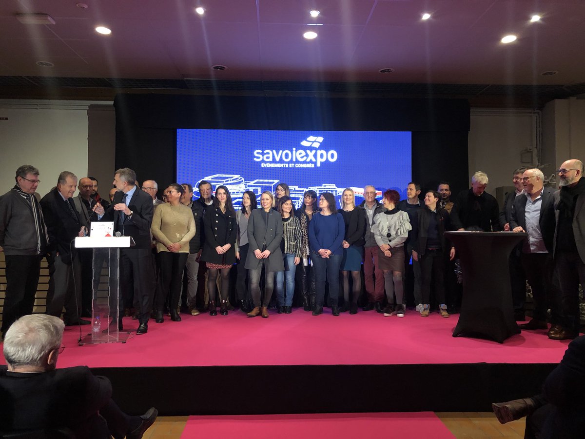 Vœux de SavoiExpo : excellent bilan 2019 et un programme 2020 et 2021 très prometteur ⁦<a href="/Savoiexpo/">SavoiExpo</a>⁩ #foires #salons #savoie #chambery