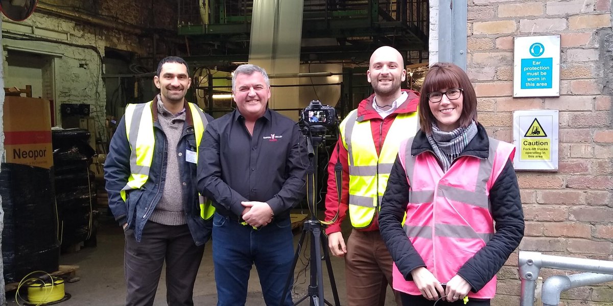 WRAP_Cymru's tweet photo. Our #CircularEconomyFund team and @WelshGovernment visited @CVP1987 to capture footage about how their grant will enable them to use more recycled plastic and create jobs.
A short video will be coming soon. https://t.co/TDxrNzF9YB https://t.co/UegXqOFoqM