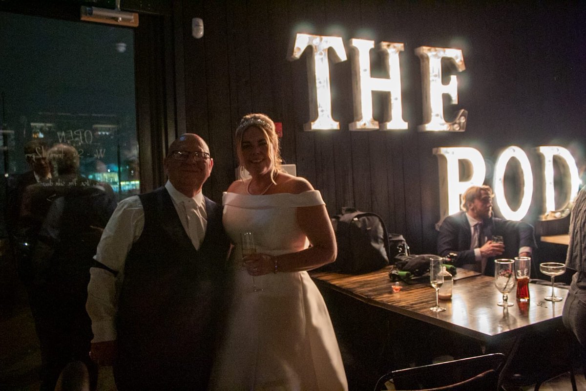 ThePodNewport's tweet photo. Huge thanks to the @MayorofNewport &amp; the Lady Mayoress for choosing The Pod as their wedding party venue. We hope you all had a great time!

If you would like discuss holding your wedding party with us pls email bookings@thepodnewport.com.

#thepod #newport #weddings #party https://t.co/1i8hTa0eo1