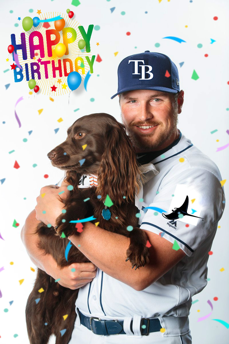   Happy Birthday to one of the newest to join the team, outfielder, Hunter Renfroe.  