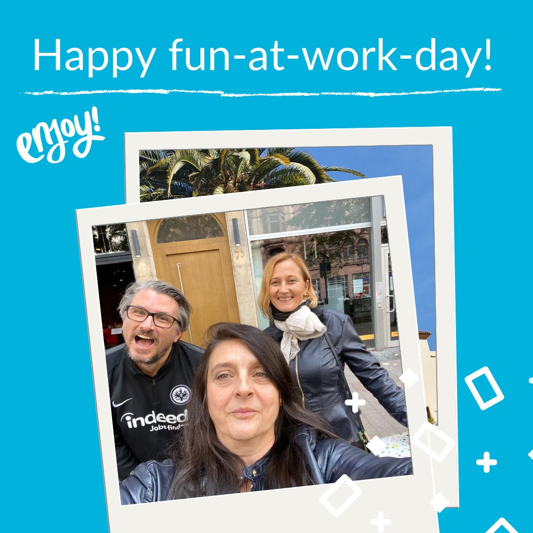 Guess what! Heute ist FUN AT WORK DAY! 🎉🎉🎉 Wann habt ihr das letzte Mal bei der Arbeit so richtig Spaß gehabt? Wir bei signundsinn denken da gerne an das TYPO3camp Munich und an unsere Dubai Workation zurück... ☺️ Viel Spaß bei der Arbeit! #funatworkday