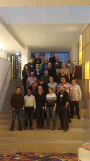 ELIXIREurope's tweet photo. The #ELIXIR Tools Platform are meeting this week in Paris &amp; working hard to improve discoverability, quality &amp; sustainability of #bioinformatics tools - discussions on the future of the tools ecosystem, #softwaremgmt plan, @bio_dot_tools &amp; @OpenEBench! https://t.co/VAdrxfyucv