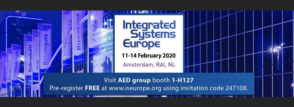 UBbuddym's tweet photo. Die ISE noch einmal in Amsterdam erleben bevor es nach Barcelona geht. Besucht uns auf unserem AED Stand 1-H127. Wir freuen uns auf viele Fachgespräche. Seid gespannt auf viele Neuheiten von AED Audio und Luxibel
#AED #Rent #Sales #Lease #Secondhand #AEDaudio #Luxibel #AEDde #ISE https://t.co/vMvjk8a78u