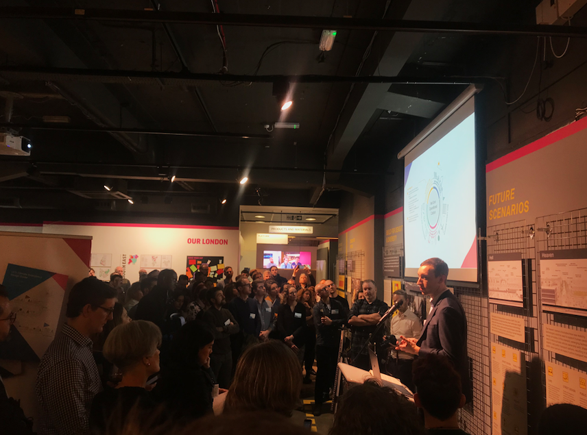 demagazine's tweet photo. It was a full house last night @LETI_London #ClimateEmergencyDesignGuide launch outlining targets for the construction industry to work towards #Netzero #carbon carbon by 2030 #ClimateEmergency #BuildNetZero now available to download https://t.co/uPDRilQ74F 
#change #architecture https://t.co/wL0ZqwNQ7K